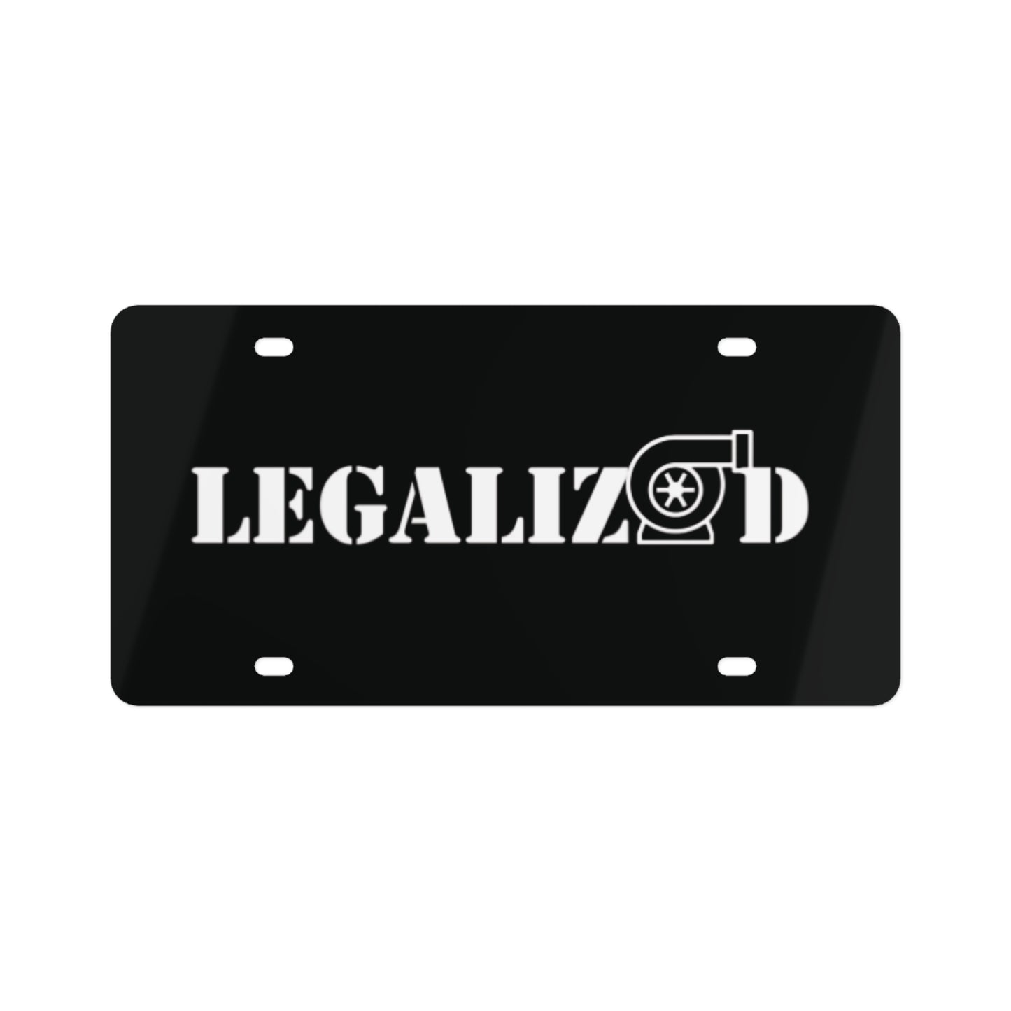 Legalized License Plate