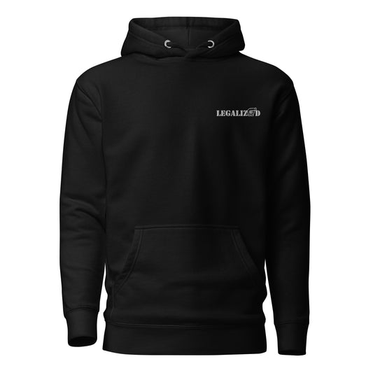 Legalized Embroidery Hoodie