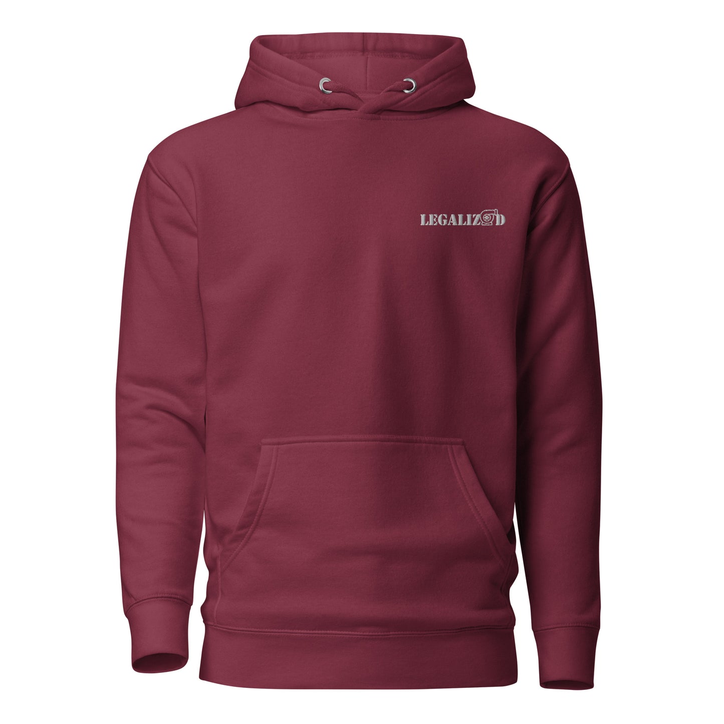 Legalized Embroidery Hoodie