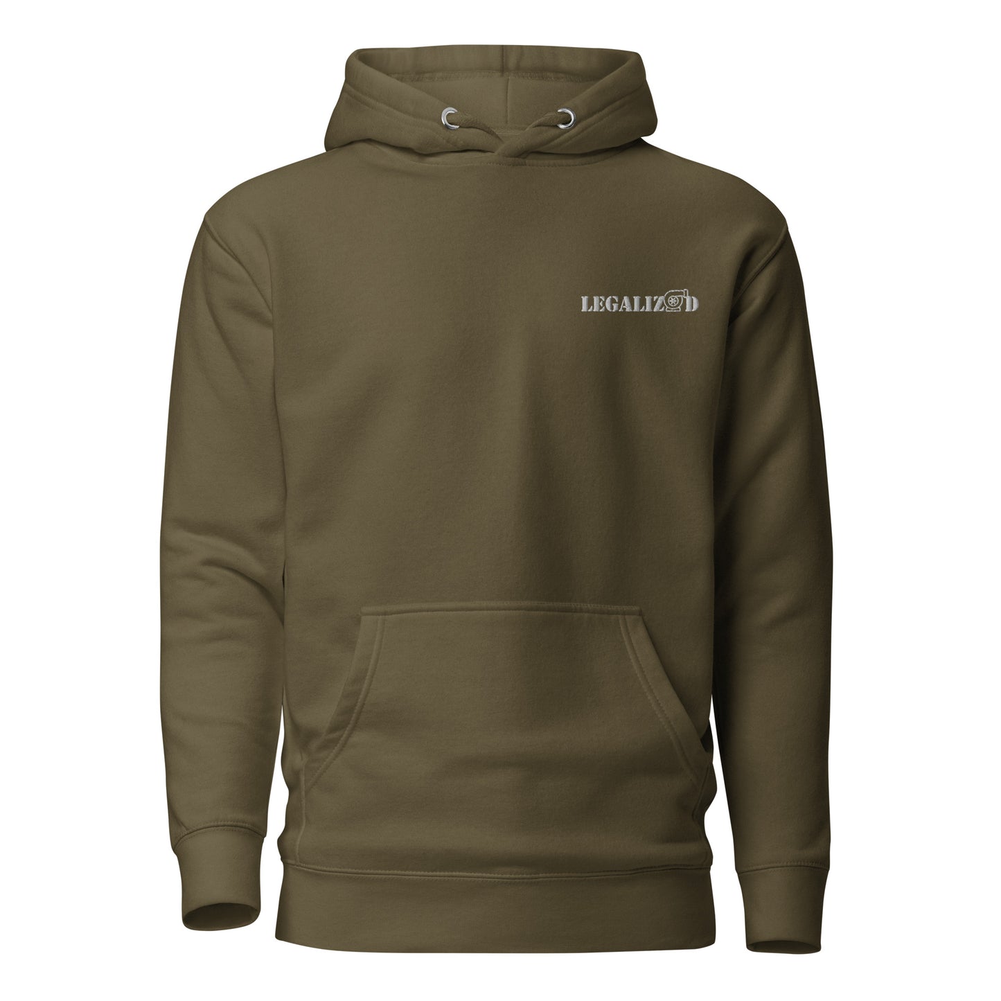 Legalized Embroidery Hoodie